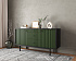 Комод две дверки и три ящика "Emerson" арт EM08/green/L