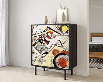 Комод на восемь ящиков "Emerson" by Kandinsky арт EM20/Print_01