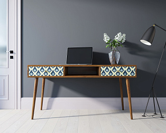 Стол рабочий "Berber" принт 13 арт BB18/Print_13