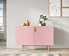 Комод с двумя дверками "Line" LN01/GR1/pink