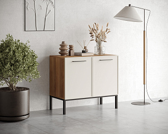 Комод с двумя дверками "Nicole" арт NEM02