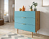 Комод с тремя ящиками "Line" LN12/GR1/blue