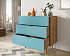 Комод с тремя ящиками "Line" LN12/GR1/blue
