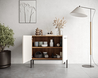 Комод с двумя дверками "Nicole" арт NEM02