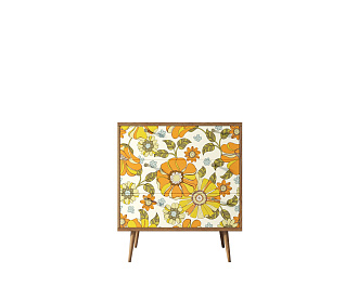 Комод "Berber" три ящика 47 принт арт BB40/Print_47