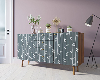 Комод "Berber" с ящиками 18 принт арт BB14/Print_18