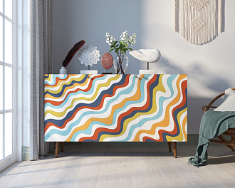 Комод с принтом 21 "Berber"  арт BB01/Print_21