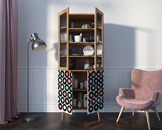 Буфет "Berber" малый принт 37 арт BB30/Print_37