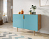 Комод с двумя дверками "Line" LN01/GR1/blue