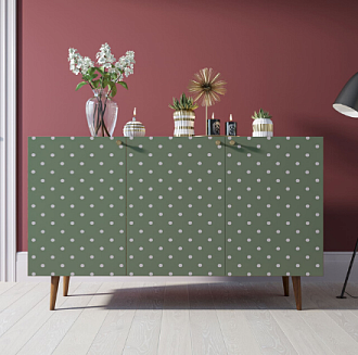 Комод "Berber" три дверки 12 принт арт BB01/Print_12