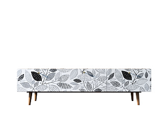 Комод "Berber" с ящиками низкий под TV принт 9 арт BB19/Print_09