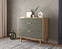 Комод с четыремя ящиками "Line" R22/browngrey