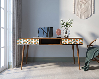 Стол рабочий "Berber" принт 23 арт BB18/Print_23