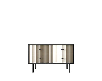 Комод с четырьмя ящиками "Emerson" арт EM05/milky/L