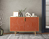 Комод с двумя дверками "Line" R18/red