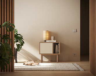 Тумбочка с дверкой "Alice" арт ALC18