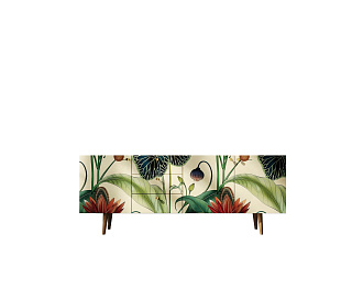 Комод "Berber" удлиненный принт 7 арт BB11/Print_07