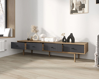 Комод с четырьмя ящиками под TV "Emerson" арт EM06/7024/L