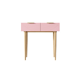 Консоль с двумя ящиками "Line" LN16/GR1/pink