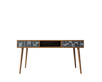 Стол рабочий "Berber" принт 18 арт BB18/Print_18