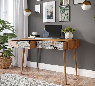 Стол рабочий "Berber" малый принт 50 арт BB32/Print_50