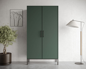 Шкаф двухдверный "Nicole" арт NEM091G