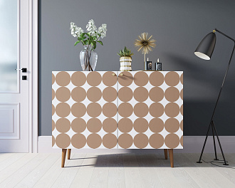 Комод "Berber" две дверки 17 принт арт BB04/Print_17