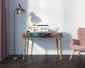 Стол рабочий "Berber" малый принт 32 арт BB32/Print_32