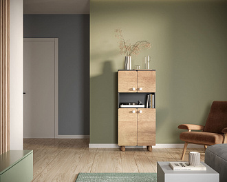 Малый шкаф с дверками "Split" SP12