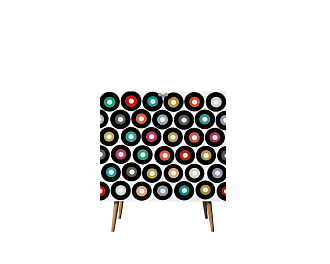 Комод "Berber" две дверки малый 37 принт арт BB38/Print_37