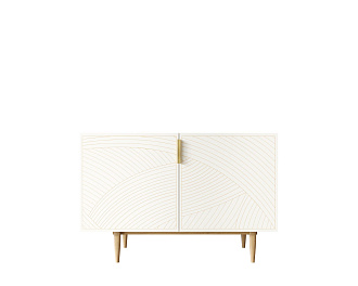 Комод с двумя дверками "Line" LN01/GR1/beige