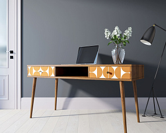 Стол рабочий "Berber" принт 14 арт BB18/Print_14