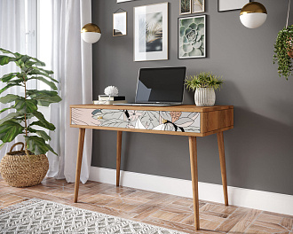 Стол рабочий "Berber" малый принт 50 арт BB32/Print_50