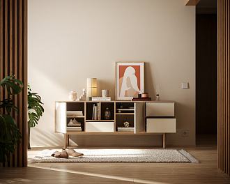 Комод с ящиками и дверками "Alice" арт ALC16