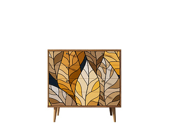 Комод "Berber" пять ящиков 08 принт арт BB36/Print_08