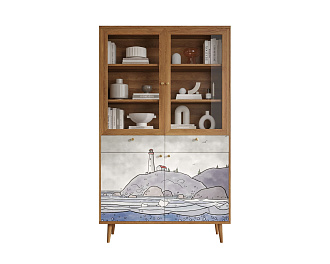 Буфет "Berber" принт 51 арт BB07/Print_51