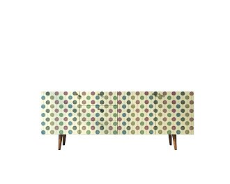 Комод "Berber" удлиненный принт 24 арт BB11/Print_24