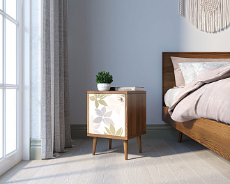 Тумбочка "Berber" с дверкой 27 принт арт BB21/Print_27