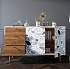Комод "Berber" с двумя дверками и ящиками 9 принт арт BB05/Print_09