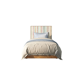 Кровать "Berber" 120 на 200 принт 45 арт BB42/Print_45