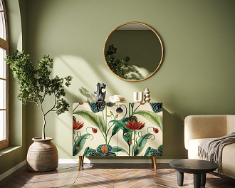 Комод "Berber" две дверки 7 принт арт BB04/Print_07