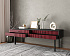 Консоль с двумя ящиками "Emerson" арт EM23/red/L