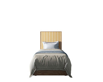 Кровать "Berber" 90 на 200 принт 43 арт BB43/Print_43