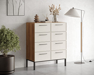 Комод на восемь ящиков "Nicole" арт NEM20