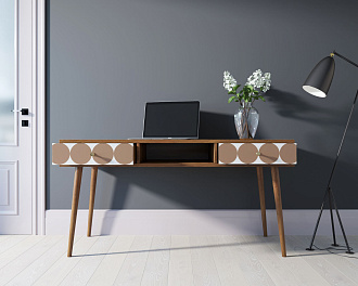 Стол рабочий "Berber" принт 17 арт BB18/Print_17