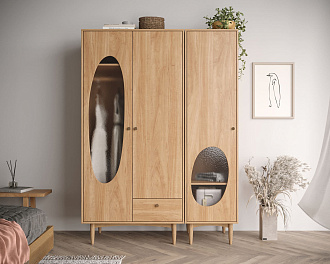 Шкаф двухстворчатый Bubble арт BBL01