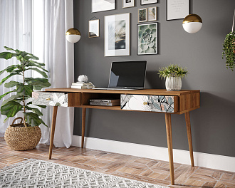 Стол рабочий "Berber" принт 50 арт BB18/Print_50