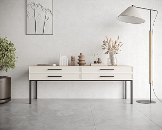 Консоль с двумя ящиками "Nicole" арт NEM23