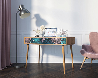 Стол рабочий "Berber" малый принт 32 арт BB32/Print_32