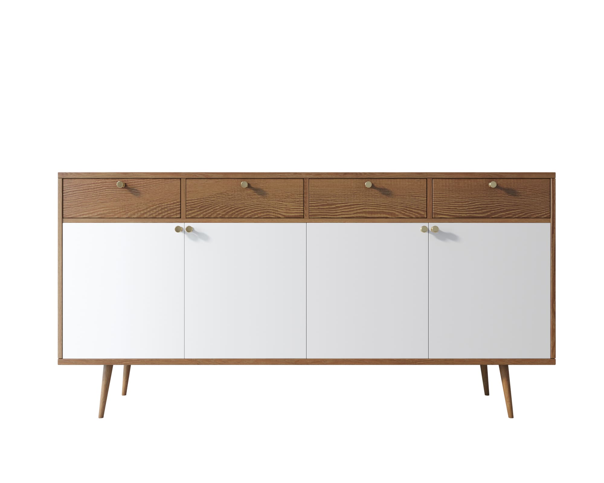 Комод четыре дверки и четыре ящика